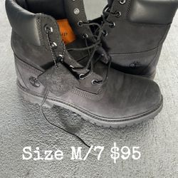 All Black Timbs 