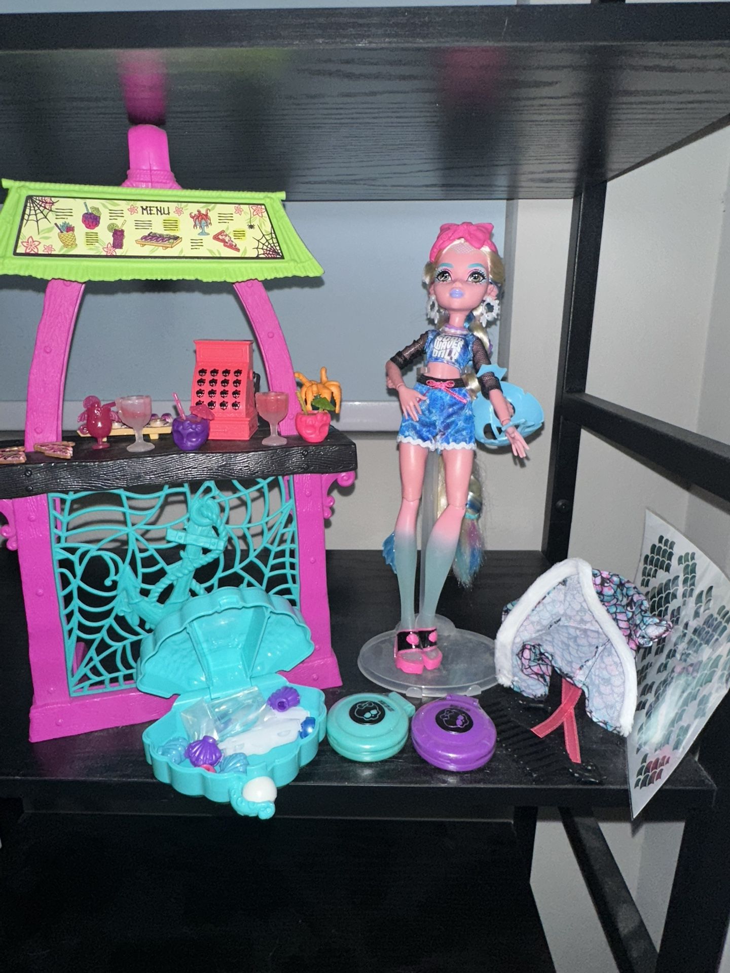 Monster High Lagoona And Bar Set