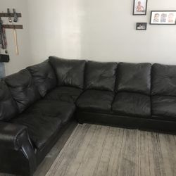 Awesome Black Sectional Couch