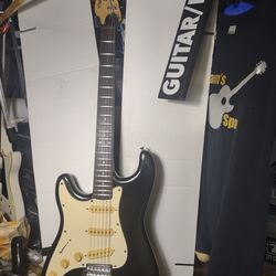 Left LOTUS Strat Guitar EXC* Pro fret-level setup Spa perfect $140!