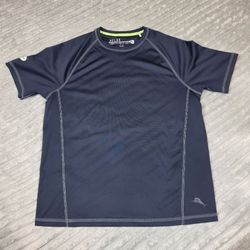 Tommy Bahama Relax Mens UV Tech Short Sleeve sz Medium outdoors fishing