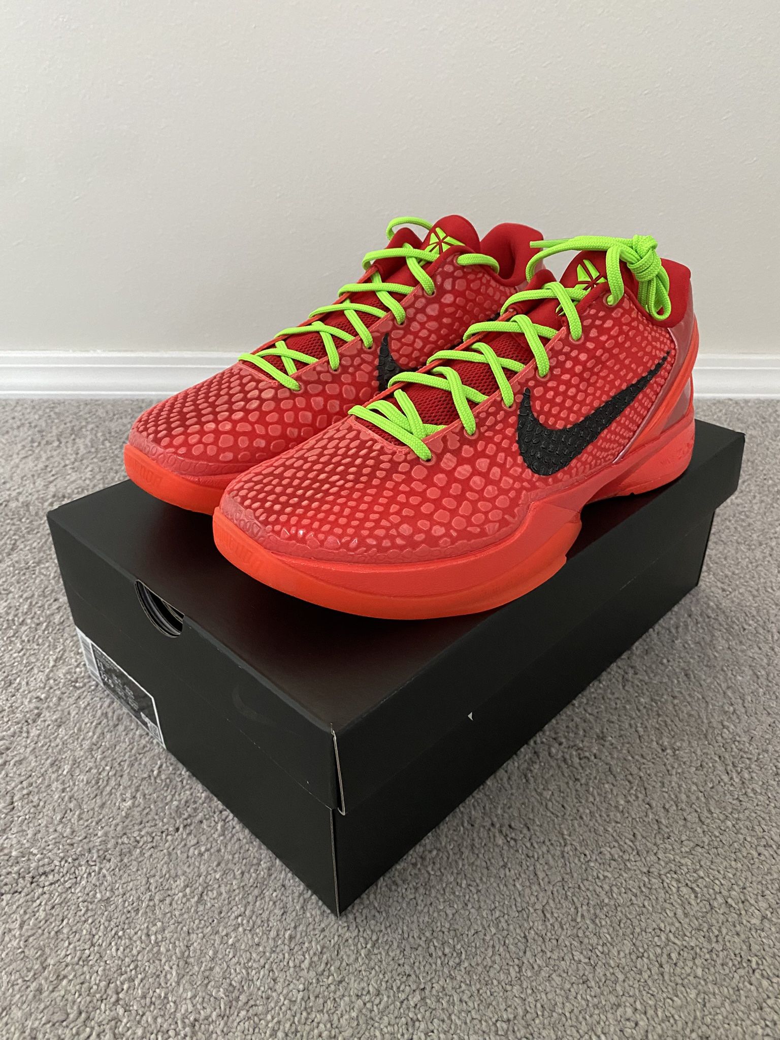Nike Kobe 6 Protro Reverse Grinch - Size 11