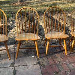 4 kitchen wood chairs price is for the set