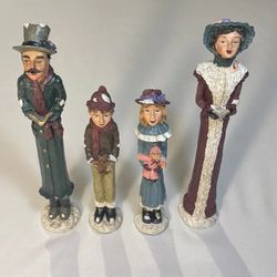 Vintage Victorian Christmas Windsor Collection Dickens Carolers Decor Figurines 
