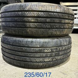 (2) - 235/60/17 Crosswind HP010 Plus Tires