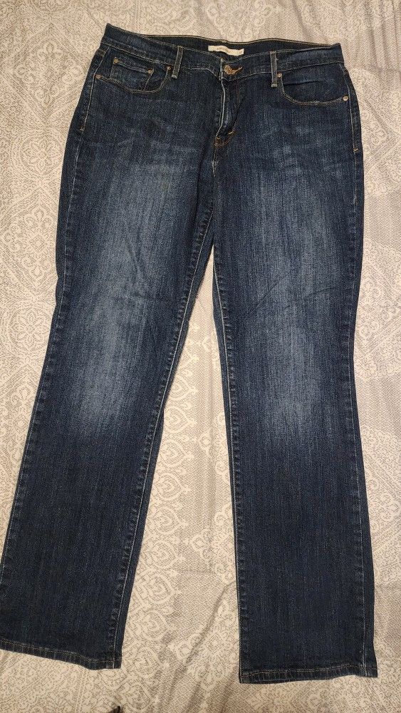 Levis Straight 505 Womens Size 12