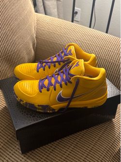 Kobe 4 Protro Draft Day Lakers