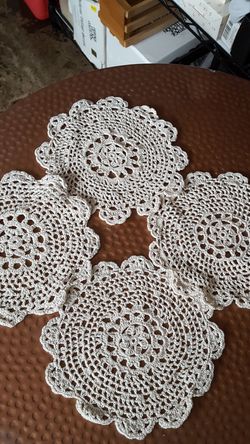 Four vintage dollies