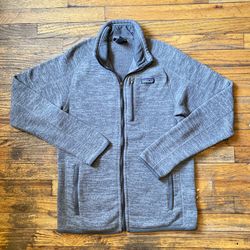 Patagonia Men's Better Sweater Full Zip Fleece Jacket Custom Logo Size M