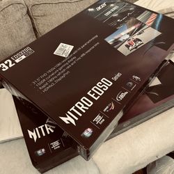Acer Nitro 31.5” Gaming Monitor Full HD Brand New In Box!