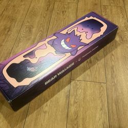 Pokémon Center x Bear Walker Gengar Limited Edition Skateboard