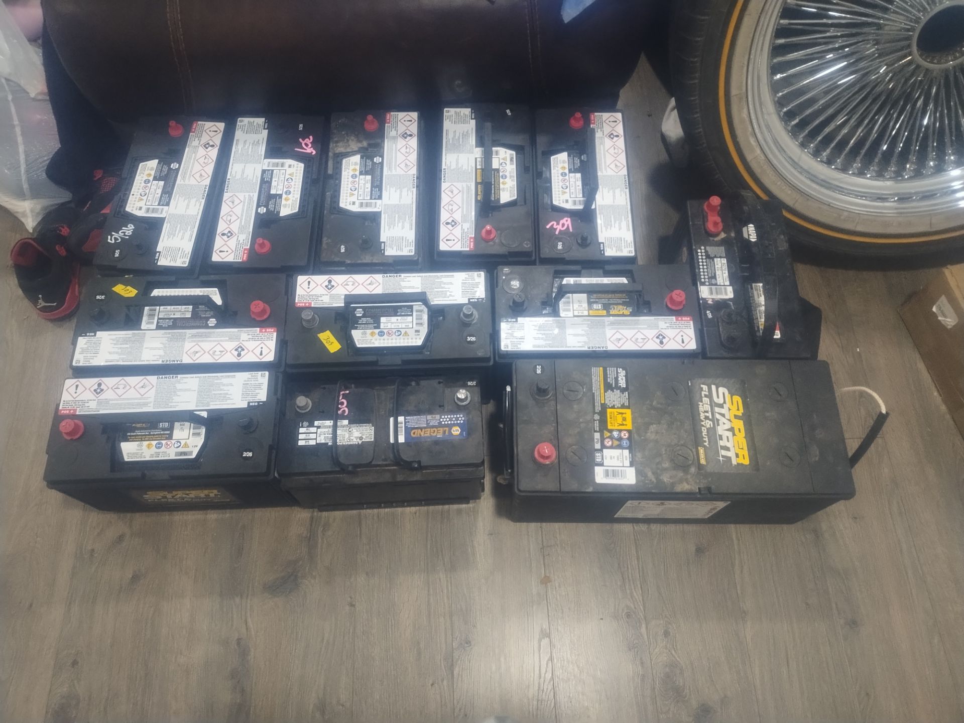 12 brand new batteries