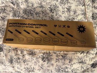 Portion Control Serving Utensils- set of 8