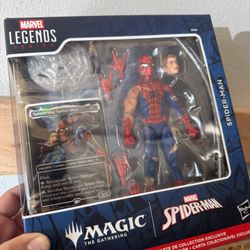 Spiderman magic The Gathering Marvel Legends