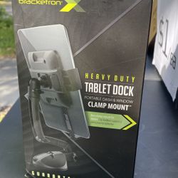 Tablet Dock Clamp For Dash & Window
