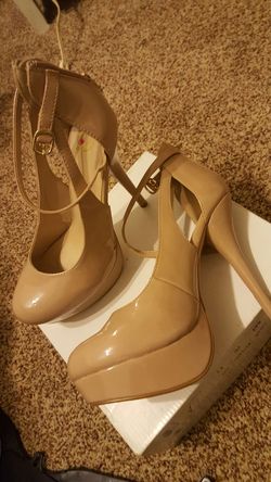 Nude Highway Heels