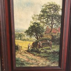 Cuadro Antiguo 19por 25 