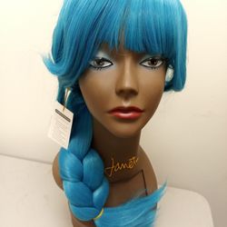 Blue Cosplay Wig
