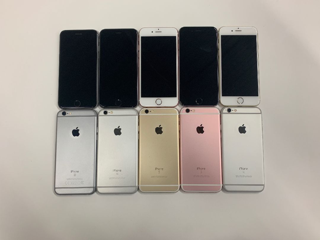 Apple iPhone 6s, 64GB, Carrier Unlocked, 10 Units, Used - Good Condition