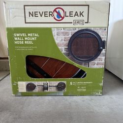 Steel 150-Feet Wall-mount Hose Reel NeverLeak *NEW*