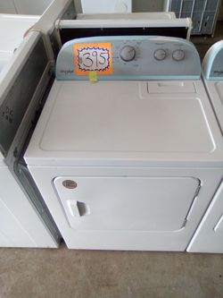 Whirlpool electric dryer