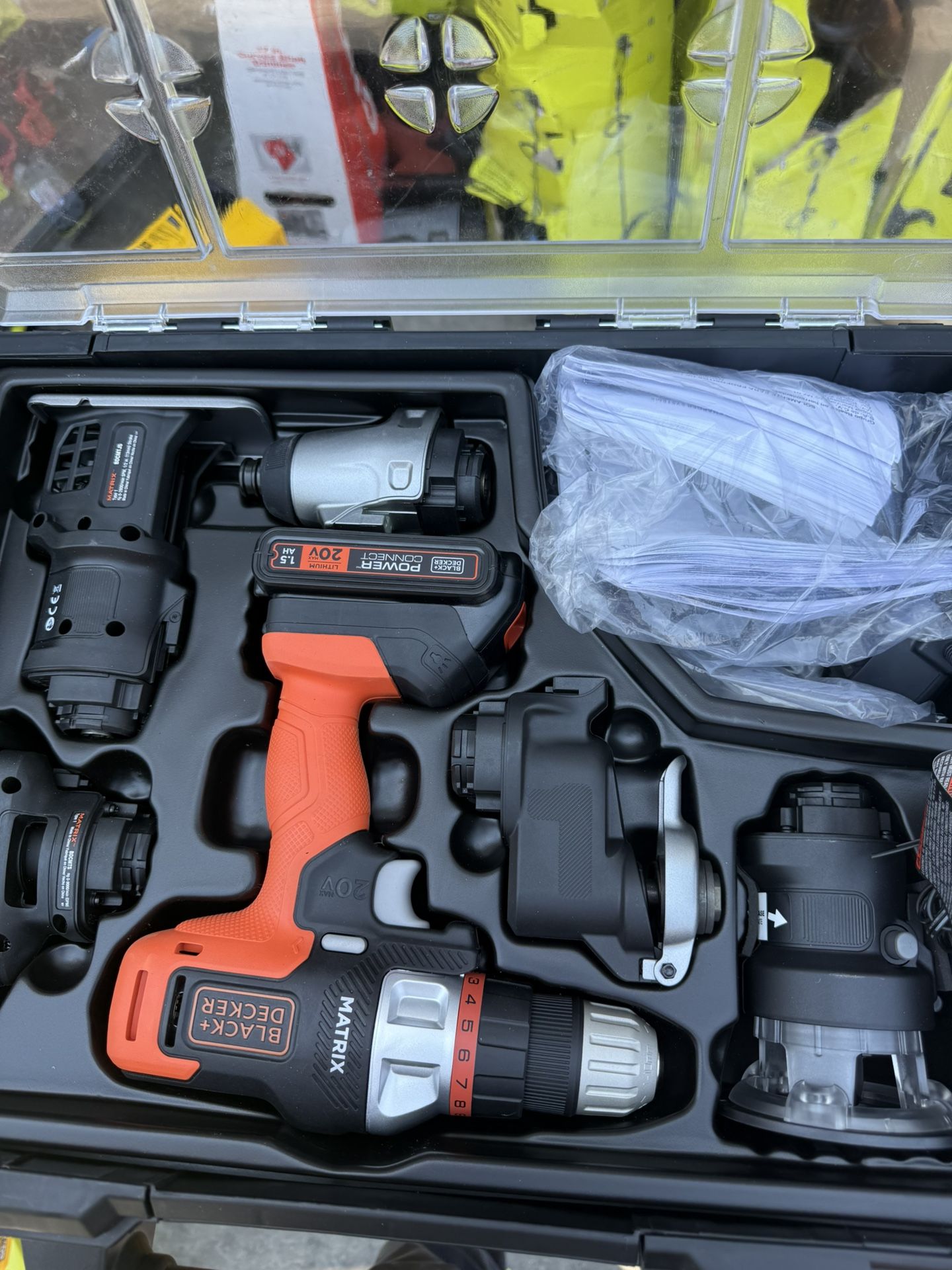 Tool Kit Black And Decker Drill Matrix Tool Combo Matrix Black