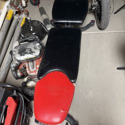 BowFlex Dumbbells (5-90lbs), Stand, Bench