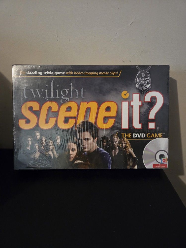 New Sealed- TWILIGHT SCENE IT? BOARD GAME