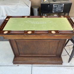 Blackjack/Craps Table & Bar