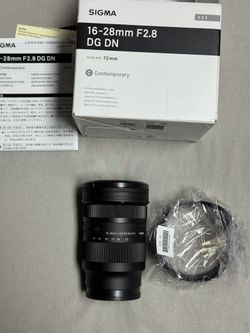 Sigma 16-28mm f/2.8 DG DN (Sony E) Like New – Full Kit