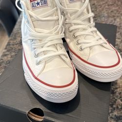 White Converse Shoes 