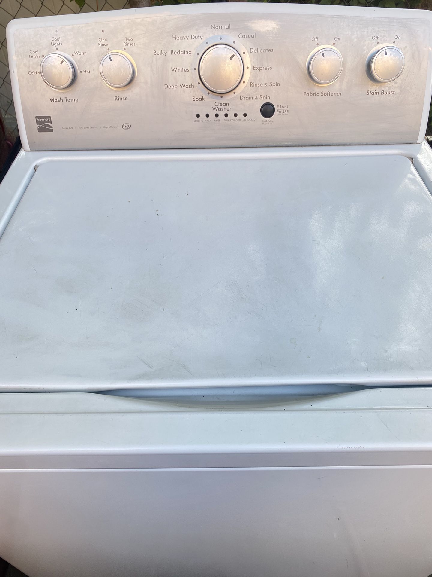 Kenmore Washer