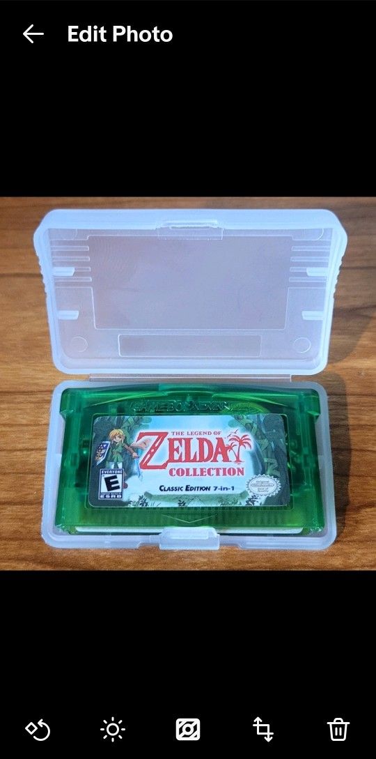 7-in-1 Legend of Zelda Games for the Gameboy Advance GBA