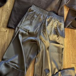 2 Pc Sweater N Pant Set Chocolate Brown