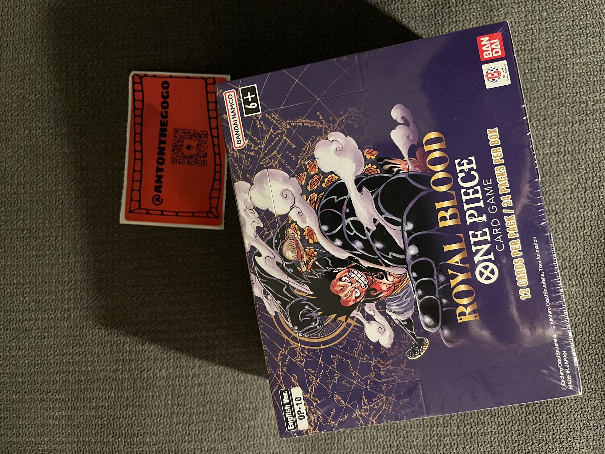 One Piece TCG Royal Blood Booster Box Op 10