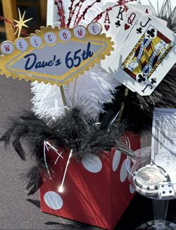 Las Vegas, Casino Night, custom Signage