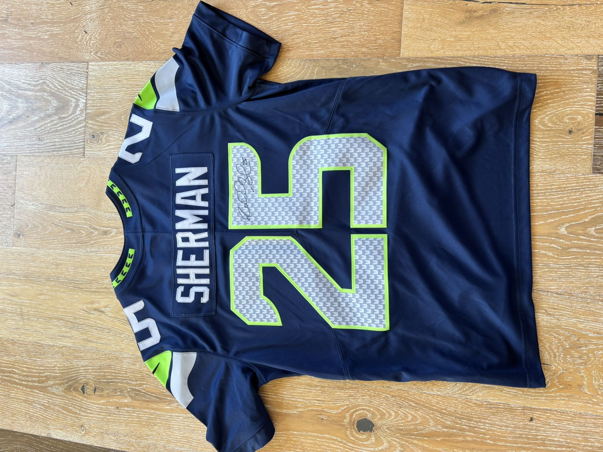 Signed Richard Sherman Jersey