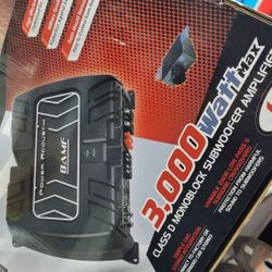 New 3000 Watts Mono Amplifier 