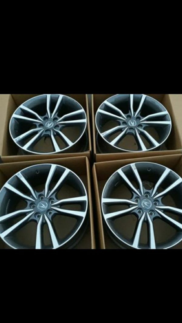 NEW 2020 19" ACURA TLX ASpec rims Honda oem made by enkei Fits all