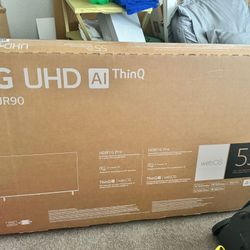 LG Smart Tv UHD Al ThinQ 55 Inch NEVER USED ! BRAND NEW 