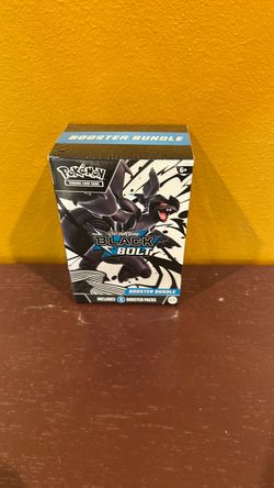 Pokemon Scarlet and Violet Black Bolt Booster Bundle