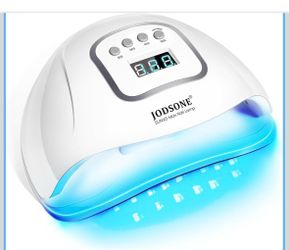 New JODSONE U V LED Nail Lamp, Nail Dryer For Gel Polish, Led Light With Automatic Sensor & 4 Timers