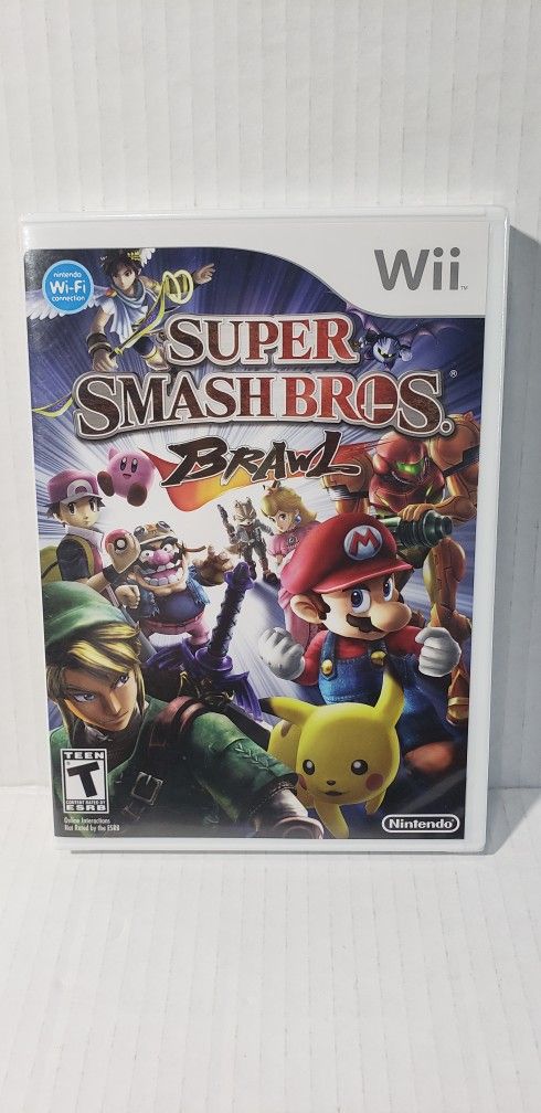 Super Smash Bros. - Nintendo Wii (New Sealed)