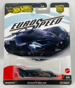Hot Wheels Euro Speed Bugatti Bolide 0/5 Chase Sealed RARE