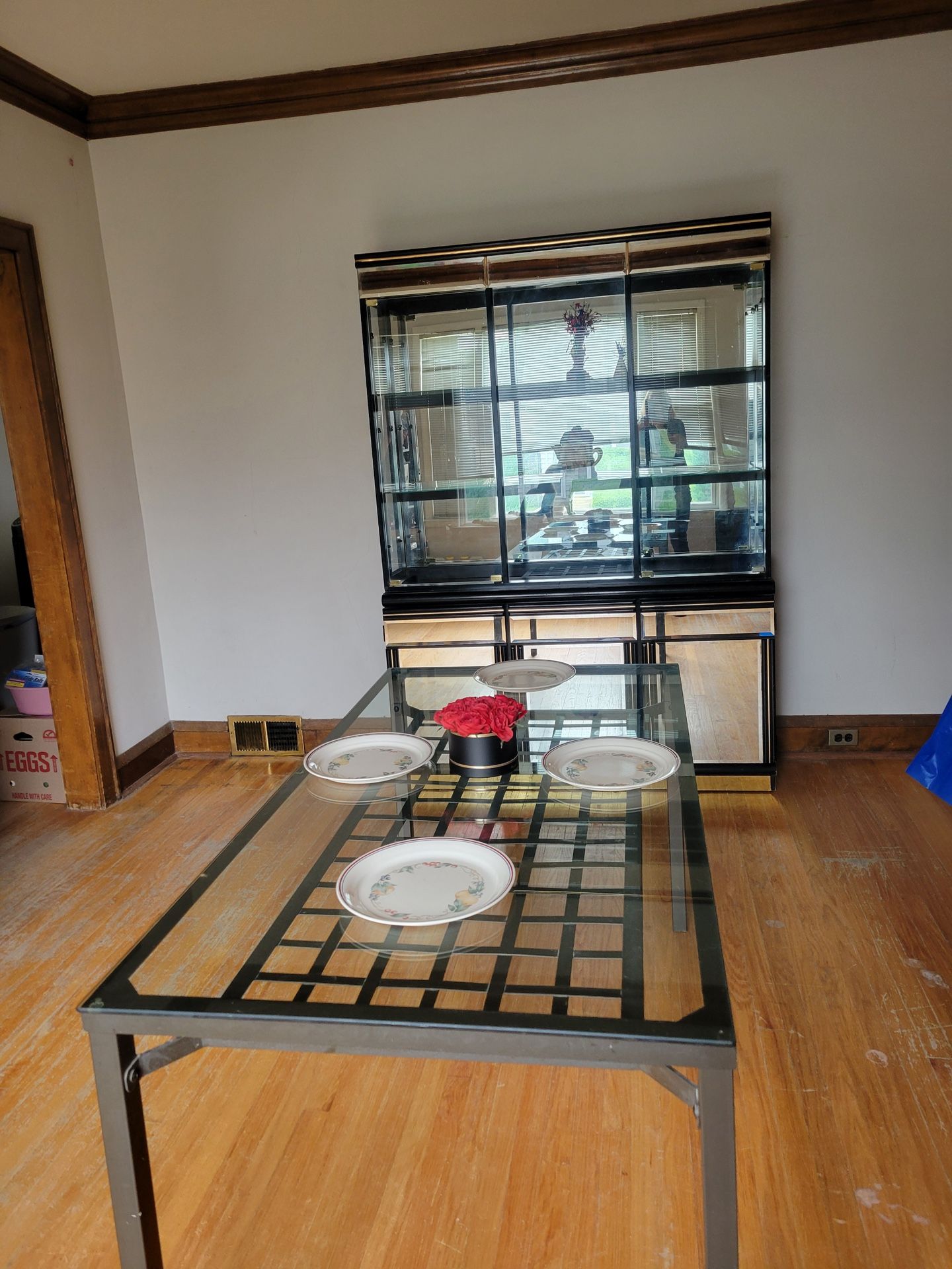 China Cabinet and Dining Table