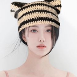 Crochet Cat Beanies