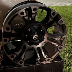 Fuel Rims  20 X 9 5.5 Off Set Toyota Tundra / Sequoia 