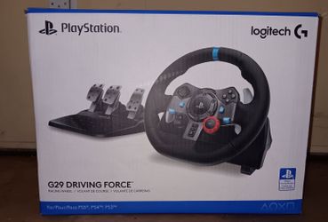 playstation logitech g29 powers steering wheel
