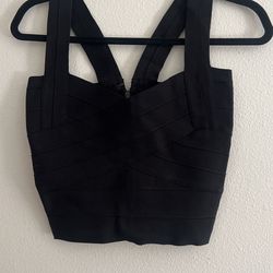 Black Blouse Blusa Negra 