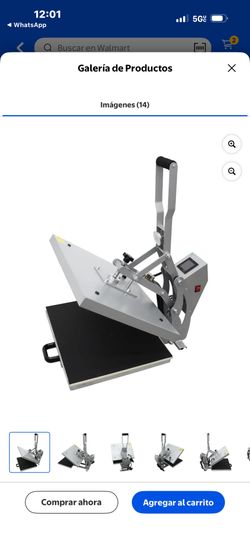 INTBUYING 16x20 Inch Flat Heat Press Machine Semi-Automatic Magnetic Heat Sublimation Transfer for Fabric Printing